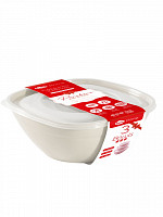 Conj. 3 Bolws c/ Tampa (PMG) 1,28L/700ML/300ML (Presente) (KBW-03P)