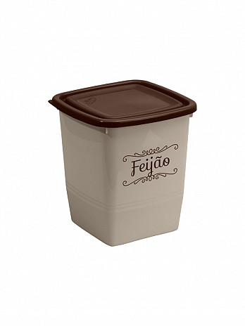 Organizador quadrado Alto 1,95L (mantimentos) (PQAL-20)