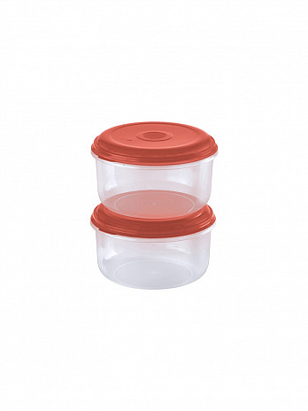 Conj. 2 Potes redondos altos 1L (CM-21)