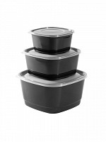 Conj. Organizadores quad. Prime (PMG) 2L/1,02L/500mL (KPP-03)