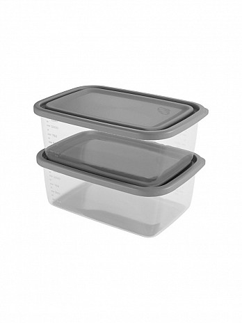 Conj. 2 Organizadores Retangulares Home 1,47L (CRH-215)