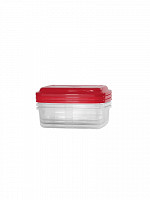 Conj. 3 Organizadores retangulares 850ML (fita) (CR-309F)