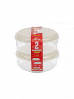 Conj. 2 Organizadores redondos 1,5L (fita) (CT-215F)