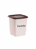 Organizador quadrado Alto 1,95L (mantimentos) (PQAL-20)