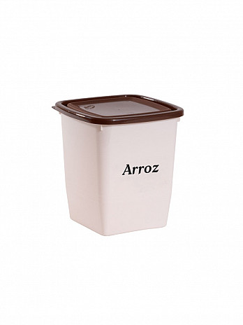 Organizador quadrado Alto 1,95L (mantimentos) (PQAL-20)