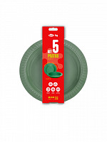 Conj. 5 Pratos Diam. 22cm (PTO-22/5)