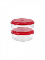 Conj. 2 Potes redondos baixos 1,5L (CT-215)