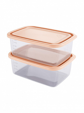 Conj. 2 Organizadores Retangulares Home 1,47L (CRH-215)