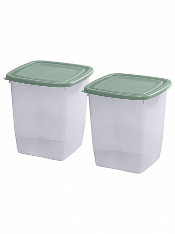 Conj. 2 Organizadores quadrados Altos Home 1,95L (CQAH-220)