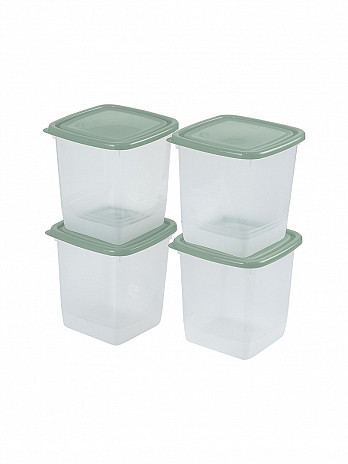 Conj. 4 Organizadores quadrados Altos Home 625mL (CQAH-406)